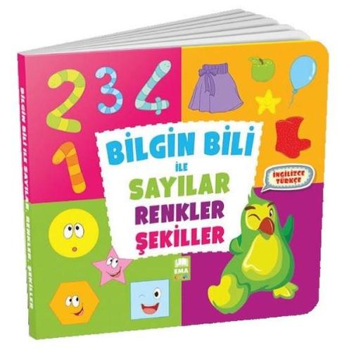 Bilgin Bili ile Sayılar, Renkler, Şekiller | Kitap Ambarı
