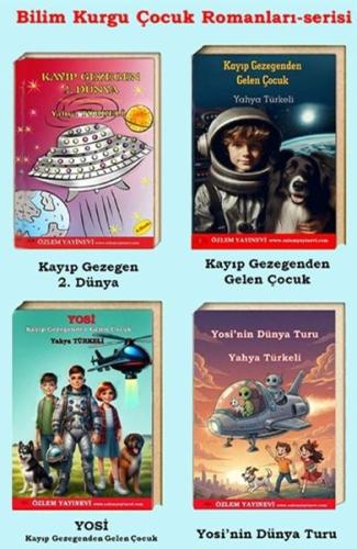 Bilim Kurgu Çocuk Romanları Serisi Seti - 4 Kitap Takım | Kitap Ambarı