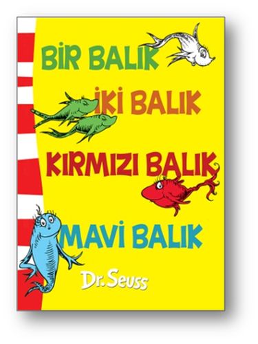 Bir Balık İki Balık Kırmızı Balık Mavi Balık (Ciltli) | Kitap Ambarı