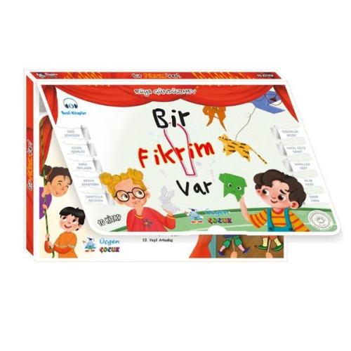 Bir Fikrim Var Seti - 10 Kitap Takım - Kutulu 16 Sayfa (10 Kitaplı Oku
