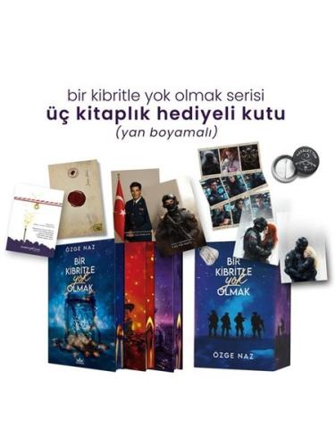 Bir Kibritle Yok Olmak Serisi Seti - 3 Kitap Takım - Yan Boyamalı Hedi