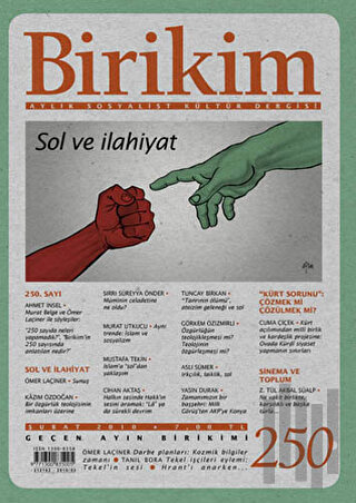 Birikim Aylık Sosyalist Kültür Dergisi Sayı: 250 | Kitap Ambarı