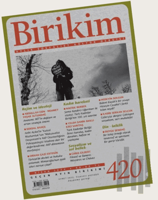 Birikim Dergisi Sayı 420 - Nisan 2024 | Kitap Ambarı