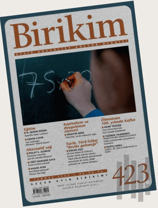 Birikim Dergisi Sayı 423 - Temmuz 2024 | Kitap Ambarı