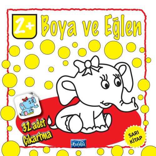 Boya ve Eğlen Sarı Kitap | Kitap Ambarı
