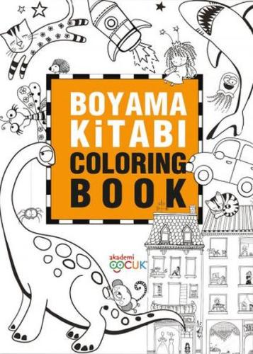 Boyama Kitabı - Coloring Book - 24X33,5 cm | Kitap Ambarı