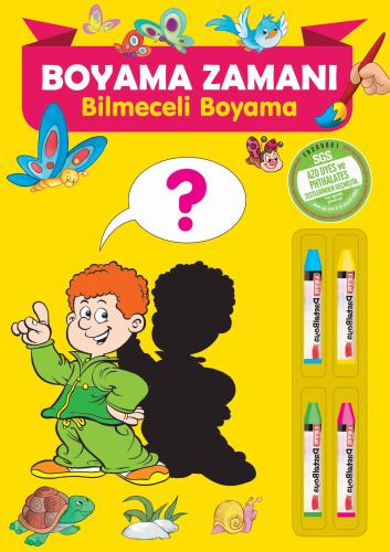 Boyama Zamanı: Bilmeceli Boyama | Kitap Ambarı