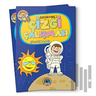 Boyamalı Kalın Çizgi Çalışması 1