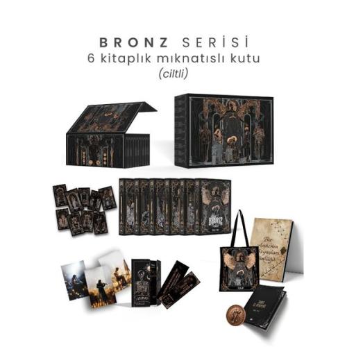 Bronz Serisi Seti - 6 Kitaplık Mıknatıslı Kutu (Ciltli) | Kitap Ambarı
