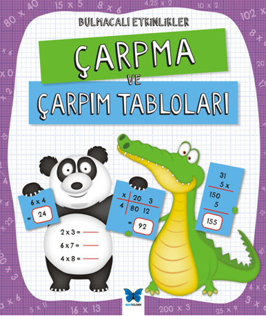 Bulmacalı Etkinlikler - Çarpma ve Çarpım Tabloları | Kitap Ambarı