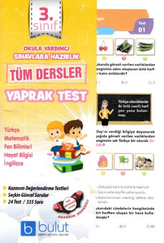 3. Sınıf Tüm Dersler Yaprak Test | Kitap Ambarı