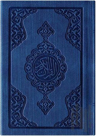 Büyük Cep Boy Termo Deri Kuran-ı Kerim (Lacivert, Mühürlü) (Ciltli) | 