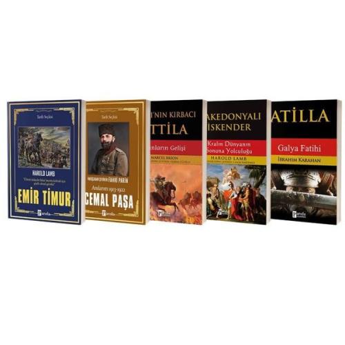 Büyük Komutanlar Seti - 5 Kitap Takım