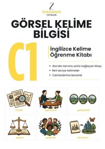C1 Görsel Kelime Bilgisi - İngilizce Kelime Öğrenme Kitabı