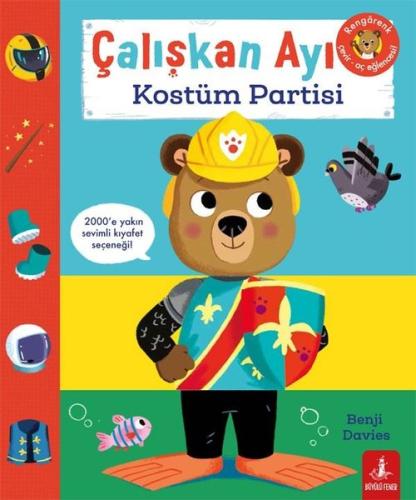 Çalışkan Ayı - Kostüm Partisi - Hareketli Kitap | Kitap Ambarı