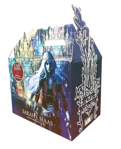 Cam Şato Kutulu Seti - 8 Kitap Takım ve 8 Karakter Kartı (Ciltli)