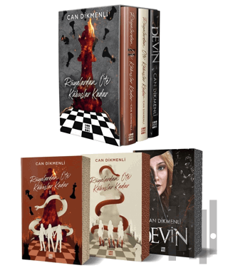 Can Dikmenli İmzalı Kutulu Set (3 Takım Kitap)