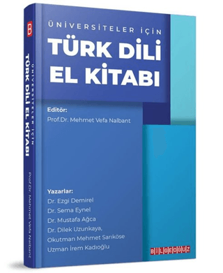 Üniversiteler İçin Türk Dili El Kitabı | Kitap Ambarı