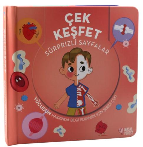 Çek Keşfet - İnsan Vücudu - Sürprizli Sayfalar (Ciltli) | Kitap Ambarı