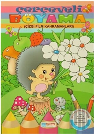 Çerçeveli Boyama - Çizgi Film Kahramanları | Kitap Ambarı