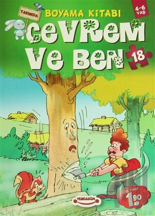 Çevrem ve Ben Boyama Kitabı (18 Kitap Takım)