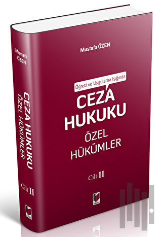 Ceza Hukuku Özel Hükümler Cilt II