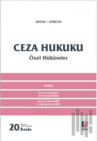 Ceza Hukuku Özel Hükümler (Ciltli)