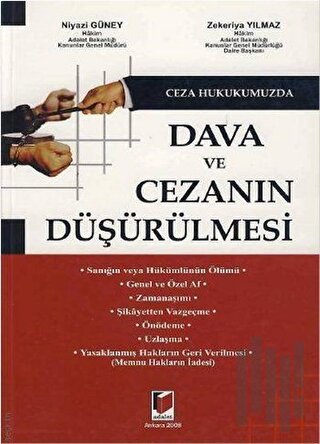 Ceza Hukukumuzda Dava ve Cezanın Düşürülmesi | Kitap Ambarı