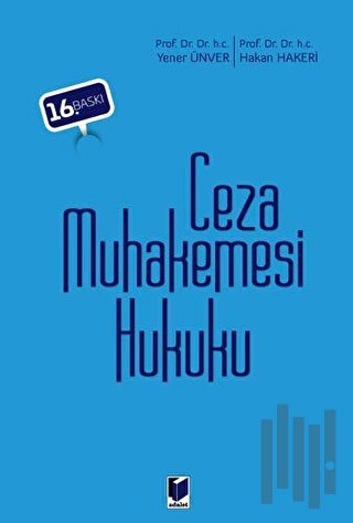 Ceza Muhakemesi Hukuku
