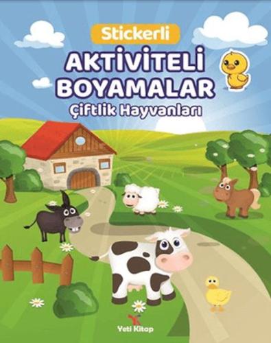 Çiflik Hayvanları Aktiviteli Boyamalar | Kitap Ambarı