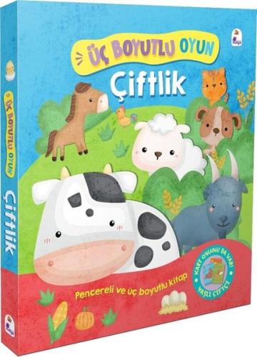 Çiftlik - Üç Boyutlu Oyun - Pencereli ve Üç Boyutlu Kitap (Ciltli) | K