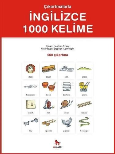 Çıkartmalarla İngilizce 1000 Kelime | Kitap Ambarı