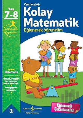 Çıkartmalarla Kolay Matematik 7-8 Yaş | Kitap Ambarı