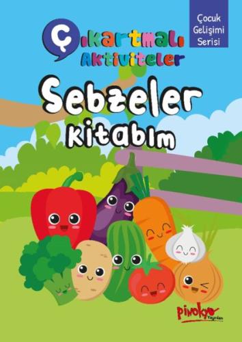 Çıkartmalı Aktiviteler Sebzeler Kitabım | Kitap Ambarı