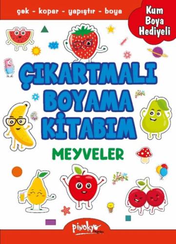 Çıkartmalı Boyama Meyveler | Kitap Ambarı