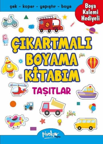 Çıkartmalı Boyama Taşıtlar | Kitap Ambarı