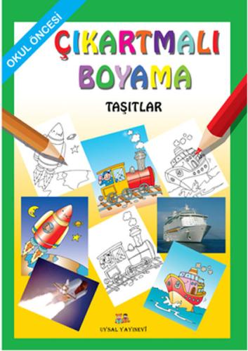 Çıkartmalı Boyama - Taşıtlar