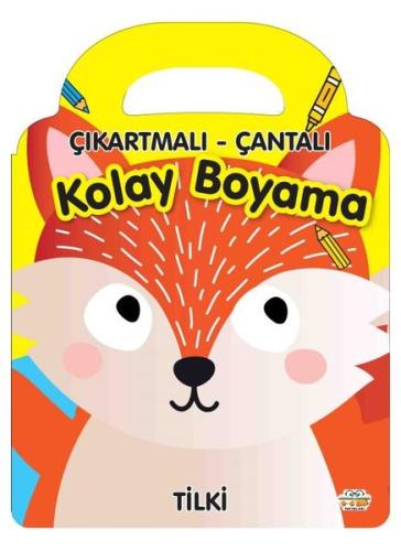 Tilki - Çıkartmalı-Çantalı Kolay Boyama | Kitap Ambarı