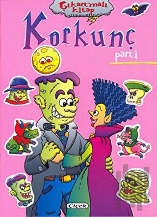 Çıkartmalı Kitap - Korkunç Parti