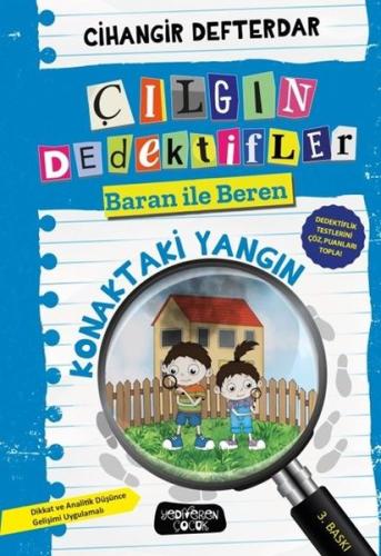 Çılgın Dedektifler - Baran ile Beren - Konaktaki Yangın (Ciltli)