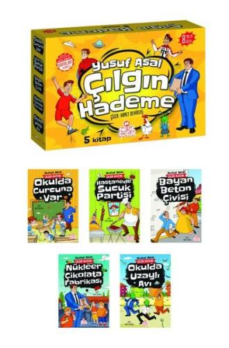 Çılgın Hademe Seti - 5 Kitap Takım+Soru Kitapçığı | Kitap Ambarı