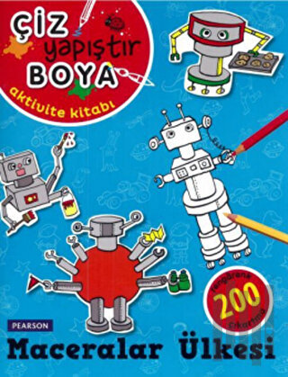 Çiz Yapıştır Boya - Maceralar Ülkesi