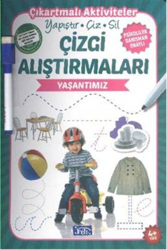 Çizgi Alıştırmaları - Yaşantımız (4 Yaş) | Kitap Ambarı