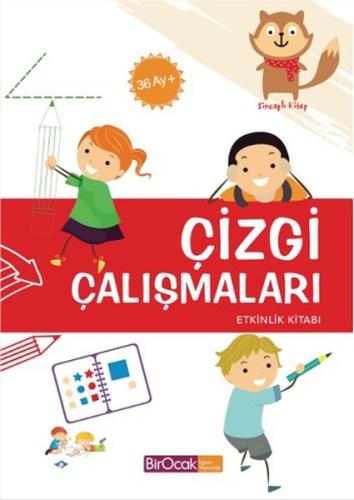 Çizgi Çalışmaları Etkinlik Kitabı - 36 Ay
