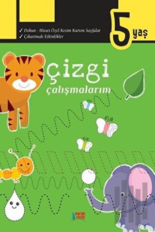 Çizgi Çalışmalarım - 5 Yaş | Kitap Ambarı