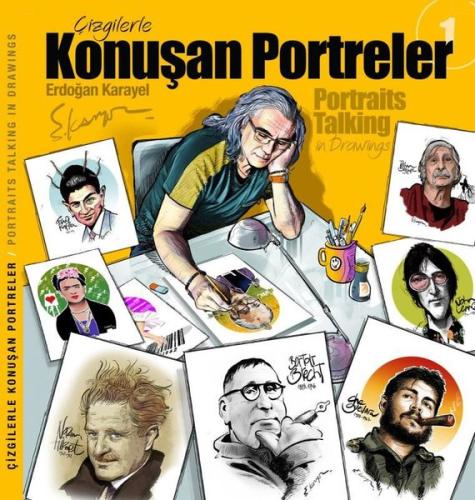 Çizgilerle Konuşan Portreler - Portrais Talking in Drawings | Kitap Am