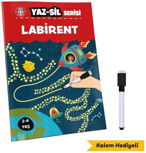 Çocuk Akademi Yaz Sil Serisi Labirent