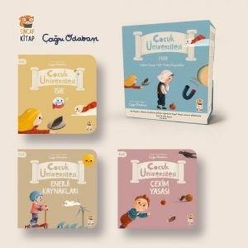 Çocuk Üniversitesi Fizik Set (3 Kitap) | Kitap Ambarı