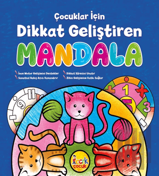 Çocuklar İçin Dikkat Geliştiren Mandala | Kitap Ambarı