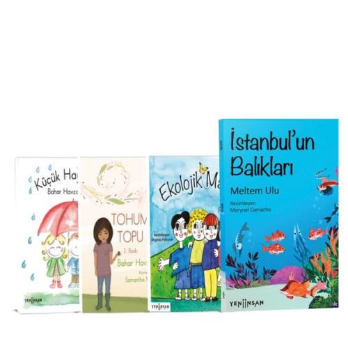 Çocuklar İçin Ekoloji Seti - 4 Kitap Takım